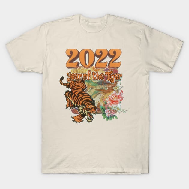 2022 Year of the Tiger T-Shirt by ShawnaMac